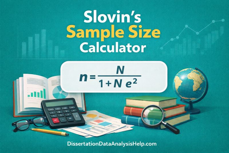 Slovin’s Formula Calculator