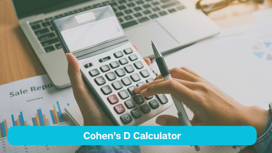 Cohen’s d Effect Size Calculator and Formula