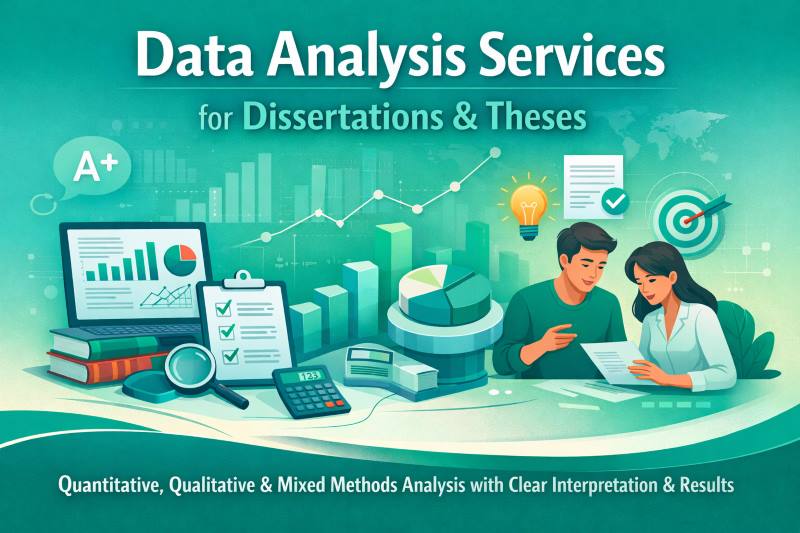 Data Analysis Services for dissertation, thesis and publication work