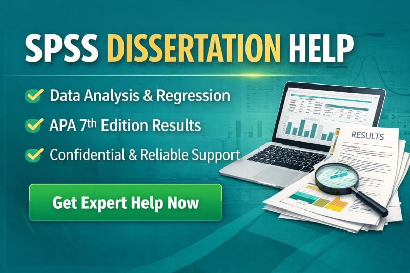 SPSS dissertation help and results writing