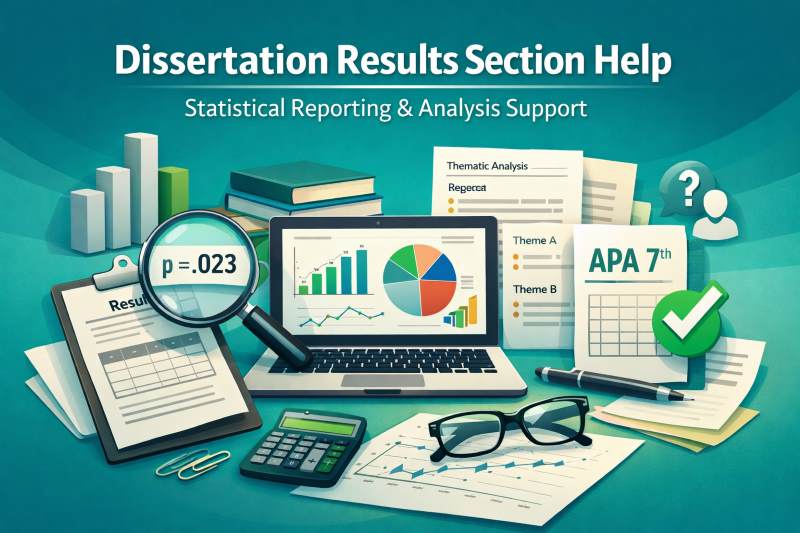 dissertation results section help and statistical reporting services