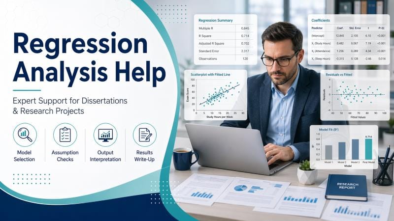Regression Analysis Help for Dissertation and Research Projects